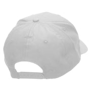 Pluto Never Forget Embroidered Low Profile Structured PET Spun Cap - White OSFM