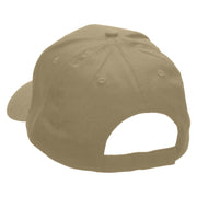 Red Race Car Embroidered Low Profile Cap - Khaki OSFM