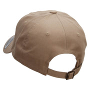 Officially Licensed US Navy Seabee Retired Unstructured Low Profile 6 panel Cotton Cap - Khaki OSFM