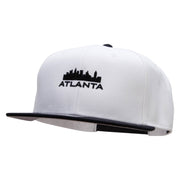 Atlanta Embroidered Wool Blend Pro Style Snapback Cap