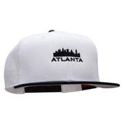 Atlanta Embroidered Wool Blend Pro Style Snapback Cap