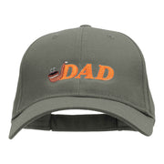 Dad Pipe Embroidered Cotton Twill Low Profile Cap