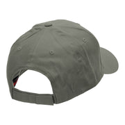 Dad Pipe Embroidered Cotton Twill Low Profile Cap