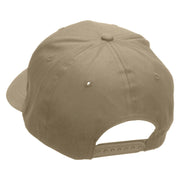 Pluto Never Forget Embroidered Low Profile Structured PET Spun Cap - Khaki OSFM