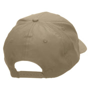 Pluto Never Forget Embroidered Low Profile Structured PET Spun Cap - Khaki OSFM