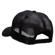 US Marshal Embroidered Solid Cotton Prostyle Twill Mesh Cap