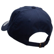 Licensed US Navy Seabee Retired Unstructured Low Profile 6 panel Cotton Cap