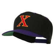 Greek Alphabet CHI Embroidered Cap