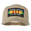 US Air Force Vietnam Veteran Patched Mesh Cap