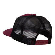 Fall Leaves Patched Premium Mesh Cap