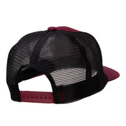 Fall Leaves Patched Premium Mesh Cap