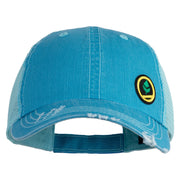 Trainer Red Monster Hunter Patched Low Profile Special Cotton Mesh Cap - Aqua OSFM