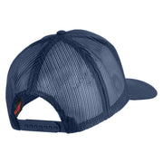 U.S. Air Force Veteran Blue Patched Solid Cotton Twill Mesh Prostyle Cap - Navy OSFM
