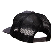 Fall Leaves Patched Premium Mesh Cap