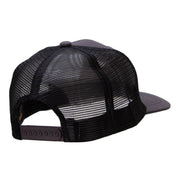 Fall Leaves Patched Premium Mesh Cap