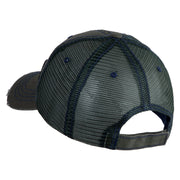Trainer Red Monster Hunter Patched Low Profile Special Cotton Mesh Cap - Green OSFM