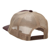 Fall Leaves Patched Premium Mesh Cap