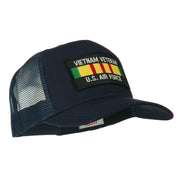 US Air Force Vietnam Veteran Patched Mesh Cap