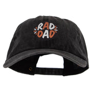 Raddest Dad Heat Transfer Unstructured Cotton Cap