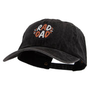 Raddest Dad Heat Transfer Unstructured Cotton Cap