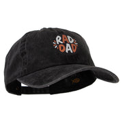 Raddest Dad Heat Transfer Unstructured Cotton Cap