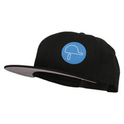 Jockey Helmet Circle Heat Transfer Prostyle Snapback