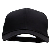 Six Panels Pro Style Cap - Black OSFM