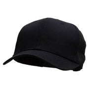 Six Panels Pro Style Cap - Black OSFM