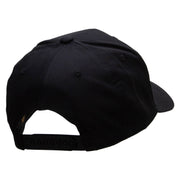 Six Panels Pro Style Cap - Black OSFM