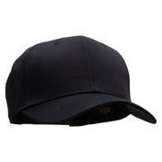 Six Panels Pro Style Cap - Black OSFM