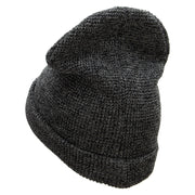 Waffle Knit Cuff Beanie