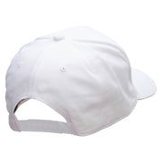 Six Panels Pro Style Cap - White OSFM