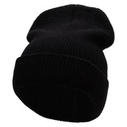 Waffle Knit Cuff Beanie