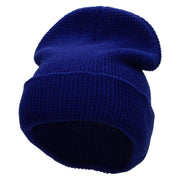 Waffle Knit Cuff Beanie