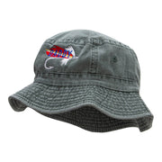 Daddy Tackle Embroidered Bucket Hat