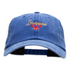 Louisiana Crawfish Embroidered Unstructured Cotton Cap