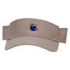 Honeymoon Embroidered Cotton Twill Sun Visor - Khaki OSFM