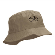 Cycling Bike Embroidered Bucket Hat