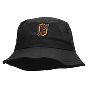 Sword & Shield Embroidered Bucket Hat