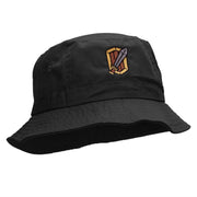 Sword & Shield Embroidered Bucket Hat