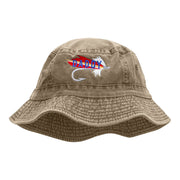 Daddy Tackle Embroidered Bucket Hat