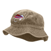 Daddy Tackle Embroidered Bucket Hat