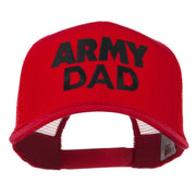 Army Dad Embroidered Cotton Twill Mesh Cap