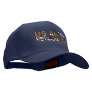 US Army Veteran Dad Solid Cotton Twill 5 Panel Prostyle Snap Cap - Navy OSFM