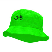 Cycling Bike Embroidered Bucket Hat