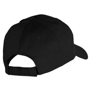 Star Ornament Embroidered Low Profile Structured  Cap - Black OSFM