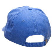 SEA Embroidered Pigment Dyed Wash Cap - Royal OSFM