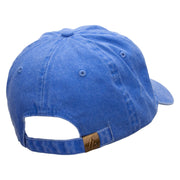 SEA Embroidered Pigment Dyed Wash Cap - Royal OSFM