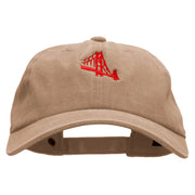 Golden Bridge  Embroidered Unstructured Cotton Cap