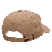 Golden Bridge  Embroidered Unstructured Cotton Cap